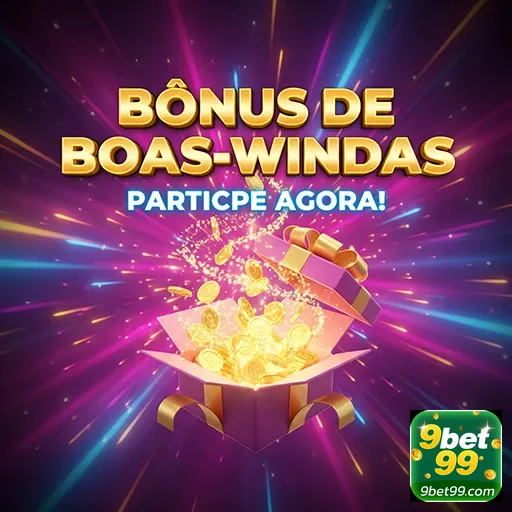 Imagem promocional do 9bet99 destacando o bônus de boas-vindas de 7 unidades.