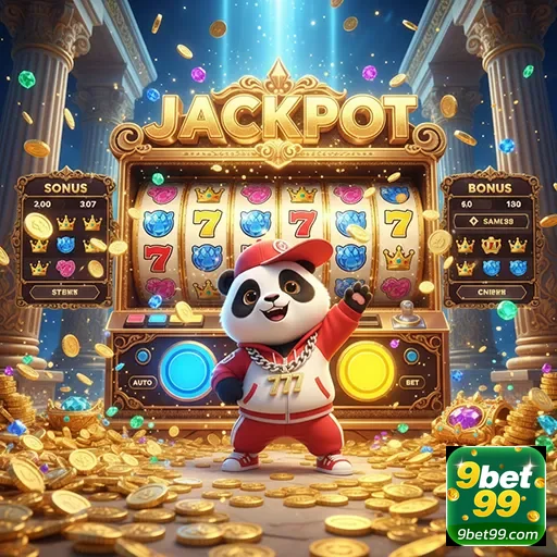 Jackpot no slot Panda da 9bet99, cheia de emoção e prêmios incríveis.