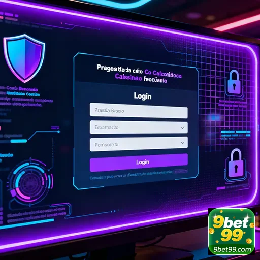 Interface de login segura do 9bet99, garantindo proteção e facilidade de acesso aos usuários.