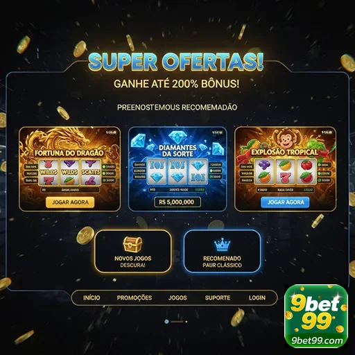 Apoio completo para jogadores brasileiros - 9bet99
